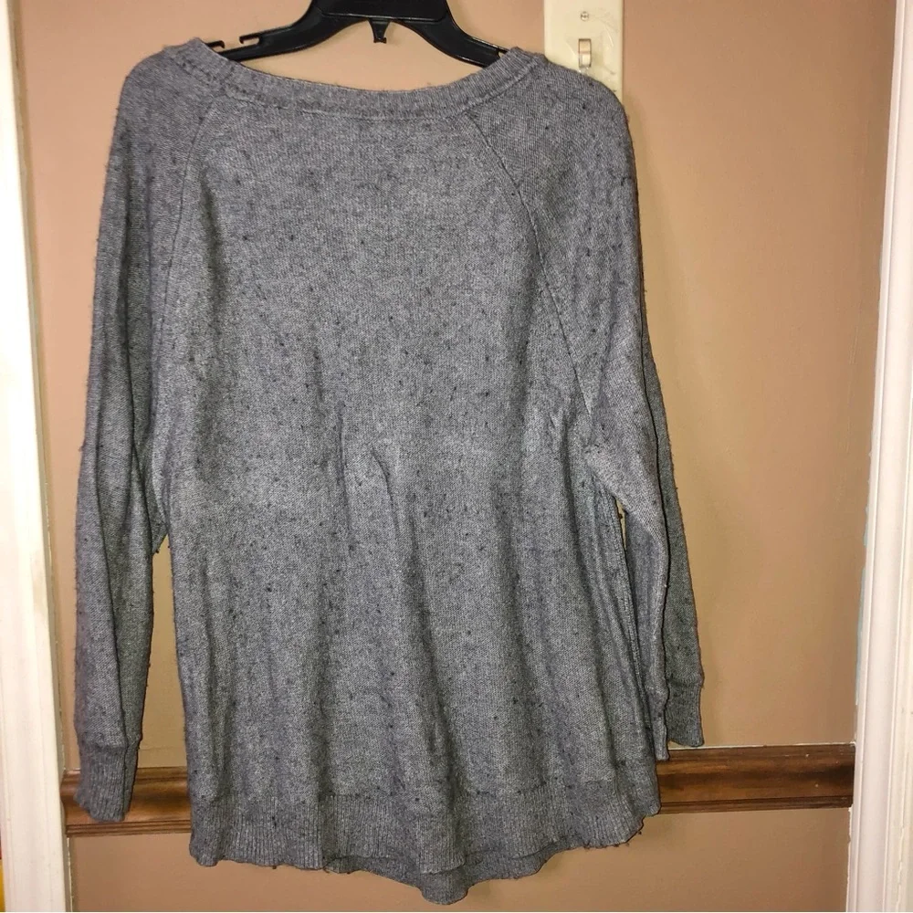 J Crew Merino Wool Blend Sweater Grey‎ Large